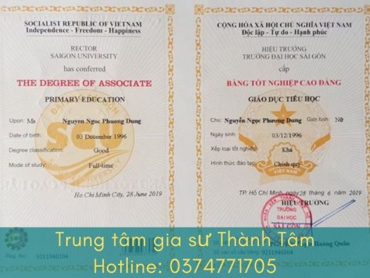 Gia sư Nguyễn Ngọc Phương Dung Gia sư Nguyễn Ngọc Phương Dung
