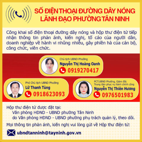 biểu tượng đường dây nóng tiếp nhận phản ánh công dân