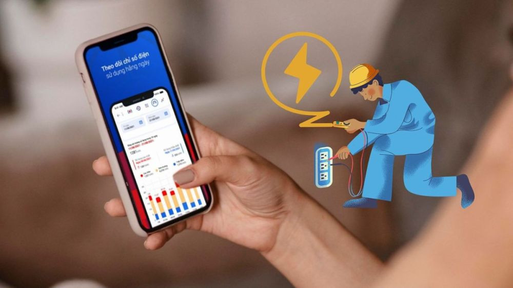 Hình ảnh minh họa cách tính toán lượng điện năng tiêu thụ hàng tháng của các thiết bị điện trong gia đình, hỗ trợ áp dụng công thức tính tiền điện tiêu thụ.