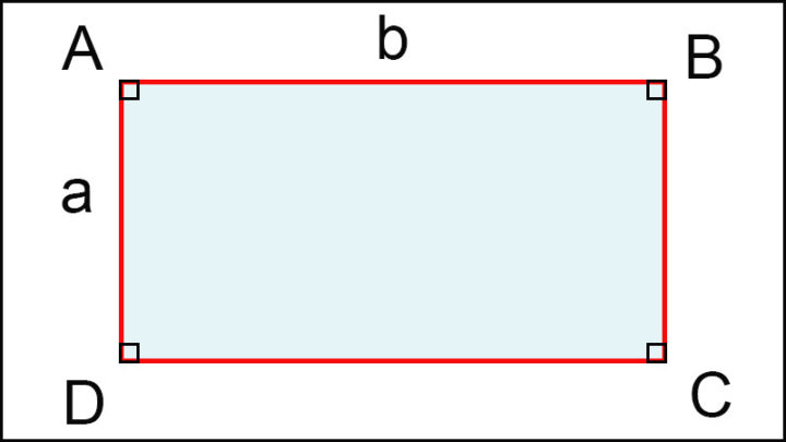 Học sinh tiểu học đang vẽ hình chữ nhật trên bảng để hiểu rõ hơn về các cạnh và góc vuông