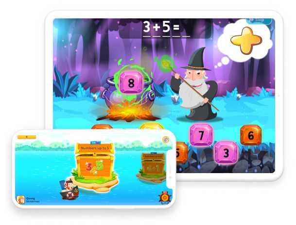 Học toán song ngữ với đa phương pháp cùng Monkey Math chỉ 2K/ngày