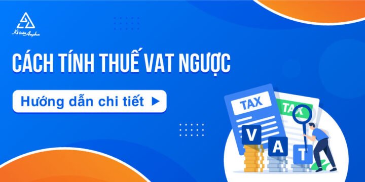 Minh họa công thức tính VAT ngược và cách xác định giá trước thuế GTGT
