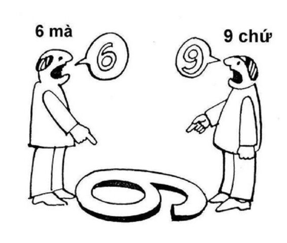 Minh họa sự đa dạng trong cách nhìn nhận vấn đề, làm nổi bật ví dụ về tâm lý người mang tính chủ thể