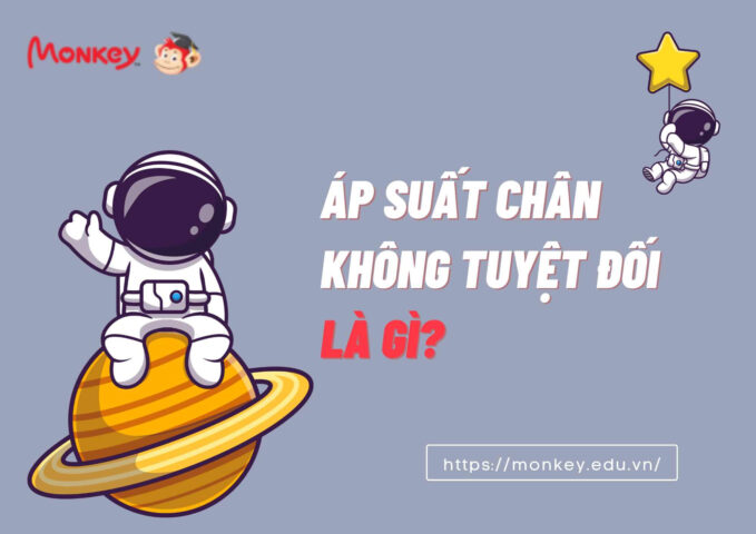 Sơ đồ so sánh áp suất tuyệt đối, áp suất khí quyển và áp suất chân không tương đối