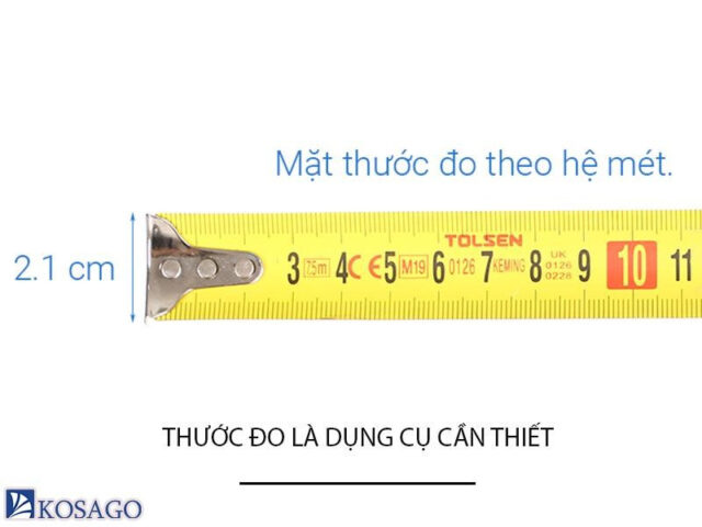 Thước đo diện tích chính xác