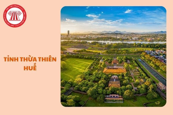 Bản đồ hành chính tỉnh Thừa Thiên Huế, minh họa vị trí và ranh giới địa lý