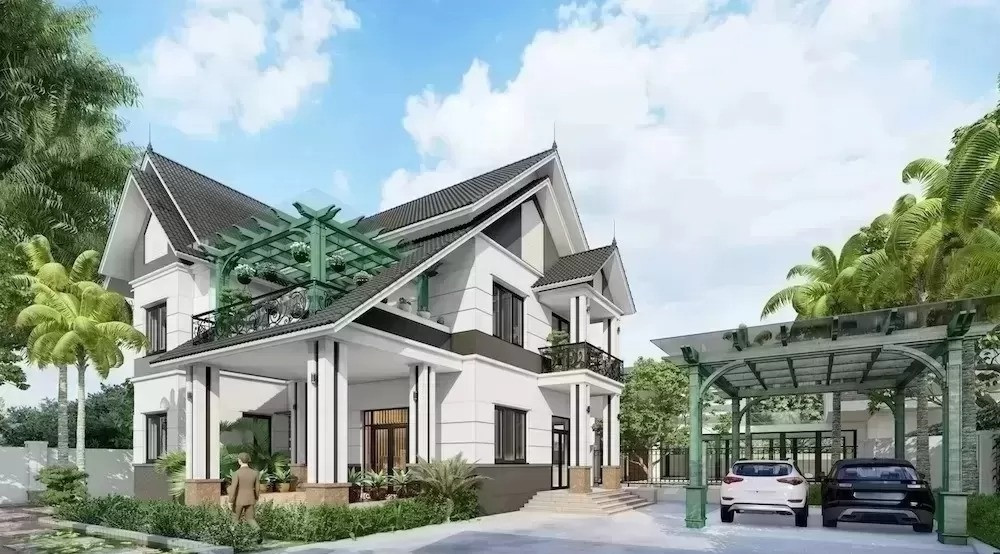 Bản vẽ thiết kế nhà mái thái, cơ sở để xác định chính xác cách tính diện tích