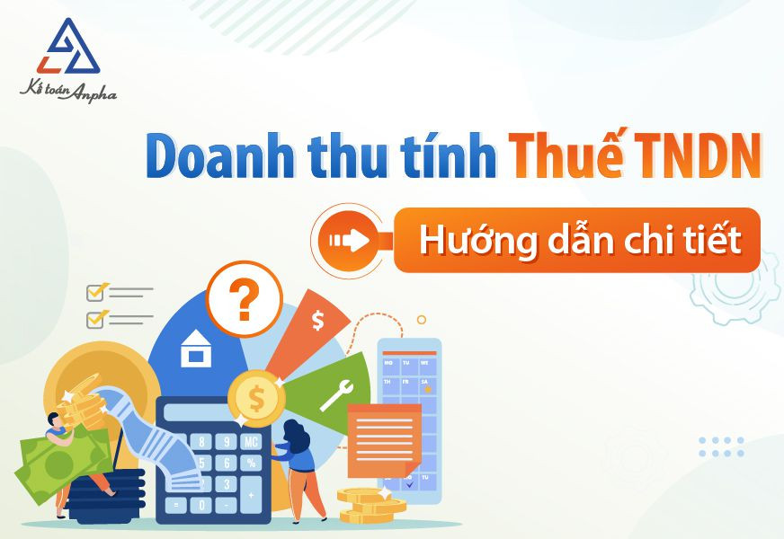 Biểu đồ hoặc minh họa về các yếu tố doanh thu ảnh hưởng đến công thức tính thuế doanh nghiệp