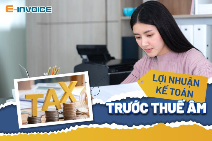 Biểu đồ thể hiện lợi nhuận kế toán trước thuế âm và tác động đến doanh nghiệp