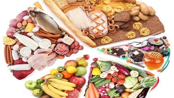 Bữa ăn cân đối dinh dưỡng cung cấp năng lượng chuyển hóa cơ bản