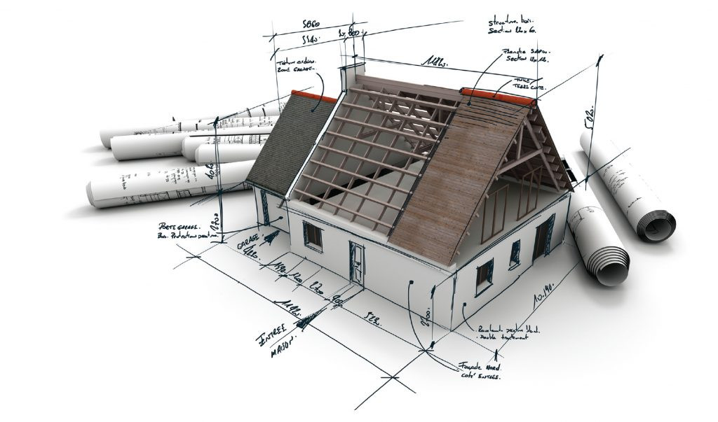 Các bước tính diện tích mái nhà