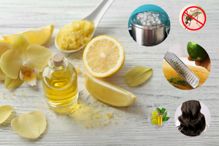 Các công dụng phổ biến của tinh dầu chanh tự nhiên