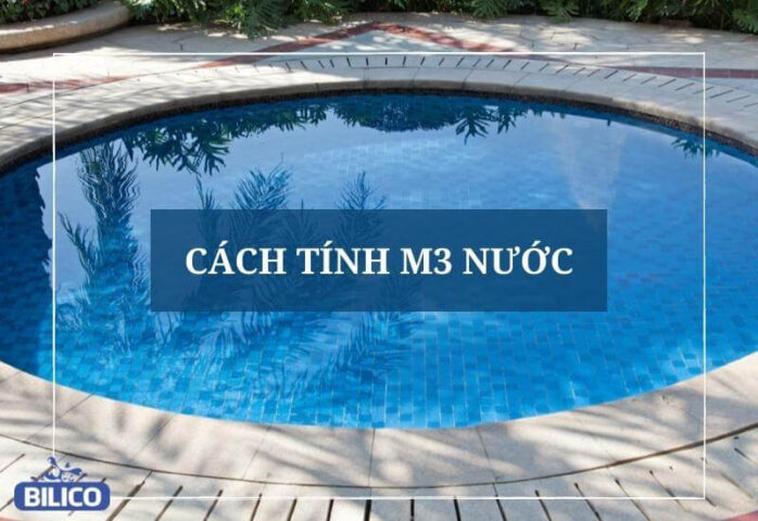 Cách tính m3 nước