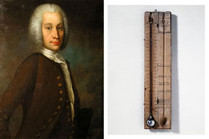 Chân dung nhà thiên văn Anders Celsius, người sáng tạo thang đo độ C