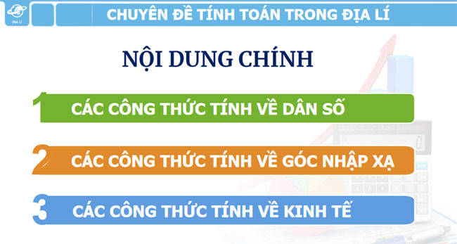 công thức tính địa lý 11 về dân số