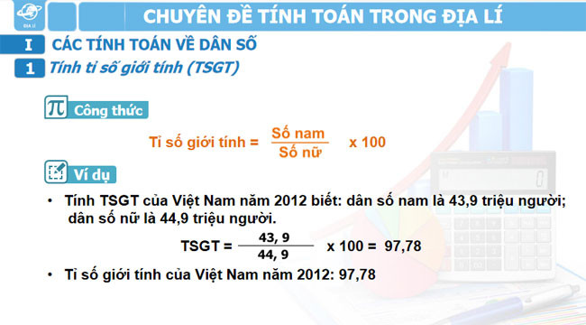 công thức tính địa lý 11 về nông nghiệp và sản xuất