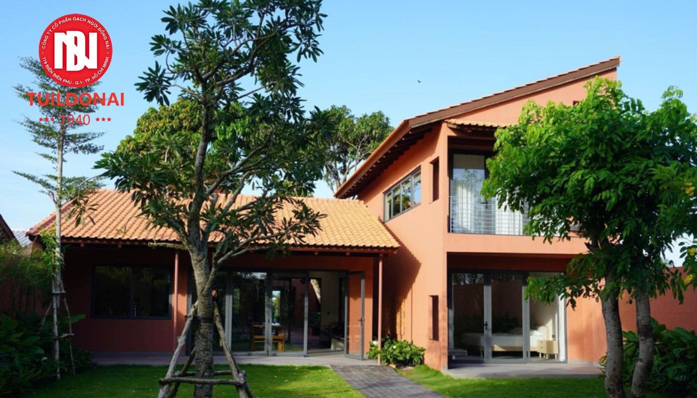 Công thức tính diện tích mái ngói dựa vào diện tích sàn nhà