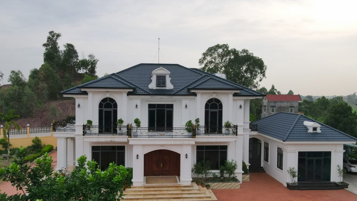 Công thức tính diện tích tường nhà biệt thự