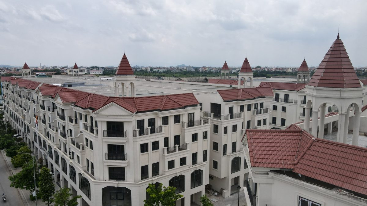 Công thức tính diện tích tường nhà phố