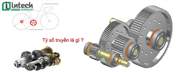 Đồ họa minh họa tỷ số truyền của hộp số trong hệ thống cơ khí