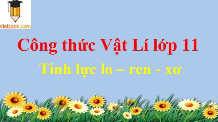 Đồ thị biểu diễn công thức tính lực Lorentz trong vật lý