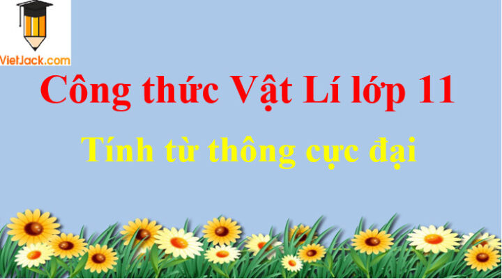 Đồ thị biểu diễn từ thông tổng quát qua khung dây theo góc quay