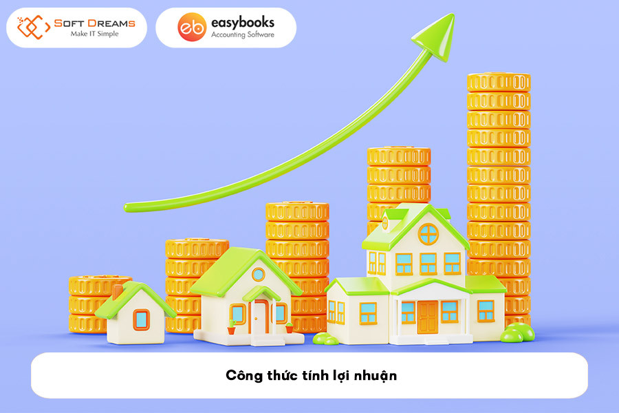 Ghi chú các công thức tính tổng lợi nhuận chi tiết