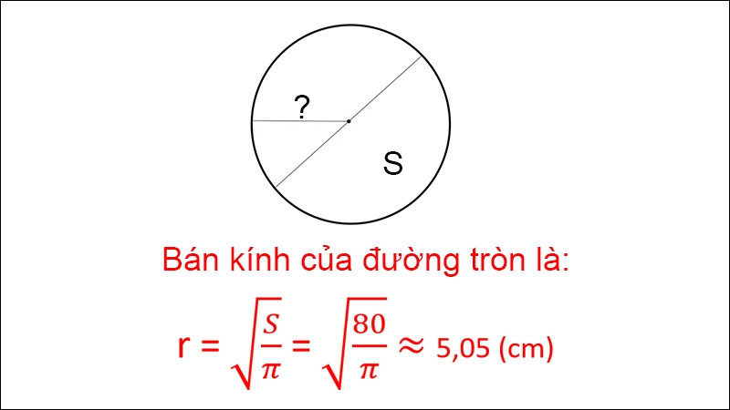 Ghi nhớ các công thức toán học cơ bản để tính đường kính