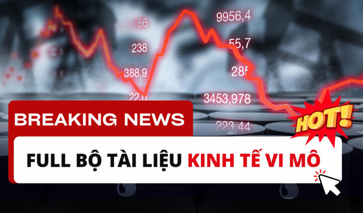 Hình ảnh bộ tài liệu kinh tế vi mô, minh họa cho công thức tính tối đa hóa doanh thu.