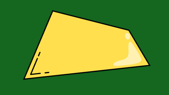 Hình tứ giác tổng quát với bốn cạnh và bốn đỉnh