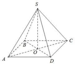 Hình vẽ chi tiết các cạnh và đáy của hình chóp, giúp dễ dàng áp dụng công thức tính diện tích đáy hình chóp