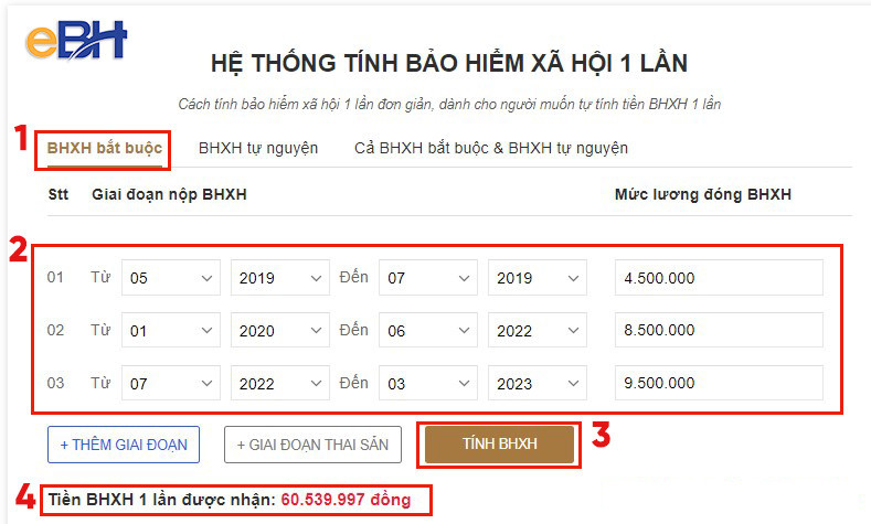 Hướng dẫn cách tính bảo hiểm xã hội online chi tiết và dễ hiểu