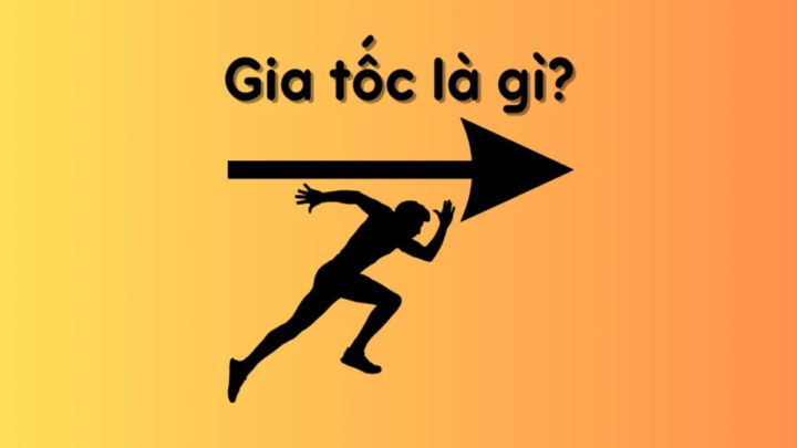 Khái niệm gia tốc và sự biến đổi vận tốc