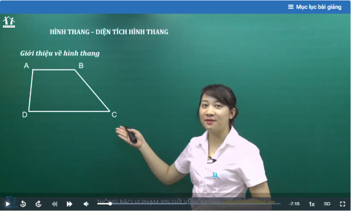 Khái niệm hình thang và các yếu tố cơ bản