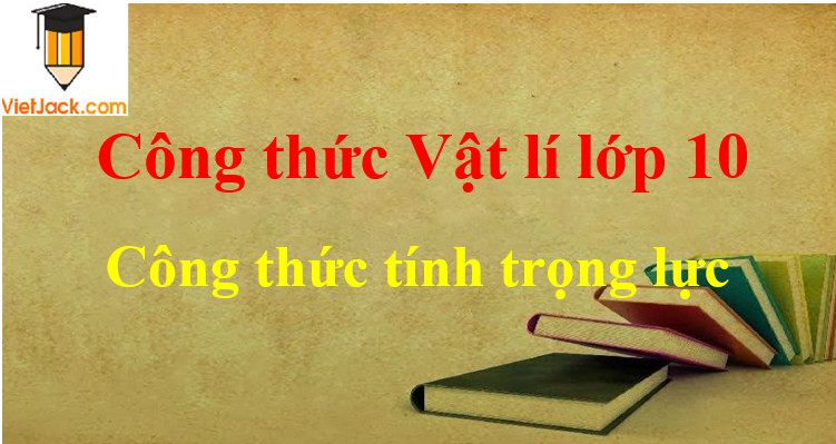 Minh họa tác dụng của trọng lực lên vật thể