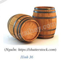 Một bình rượu vang có dạng hình tròn xoay, gợi hình dáng tương tự elipxoit