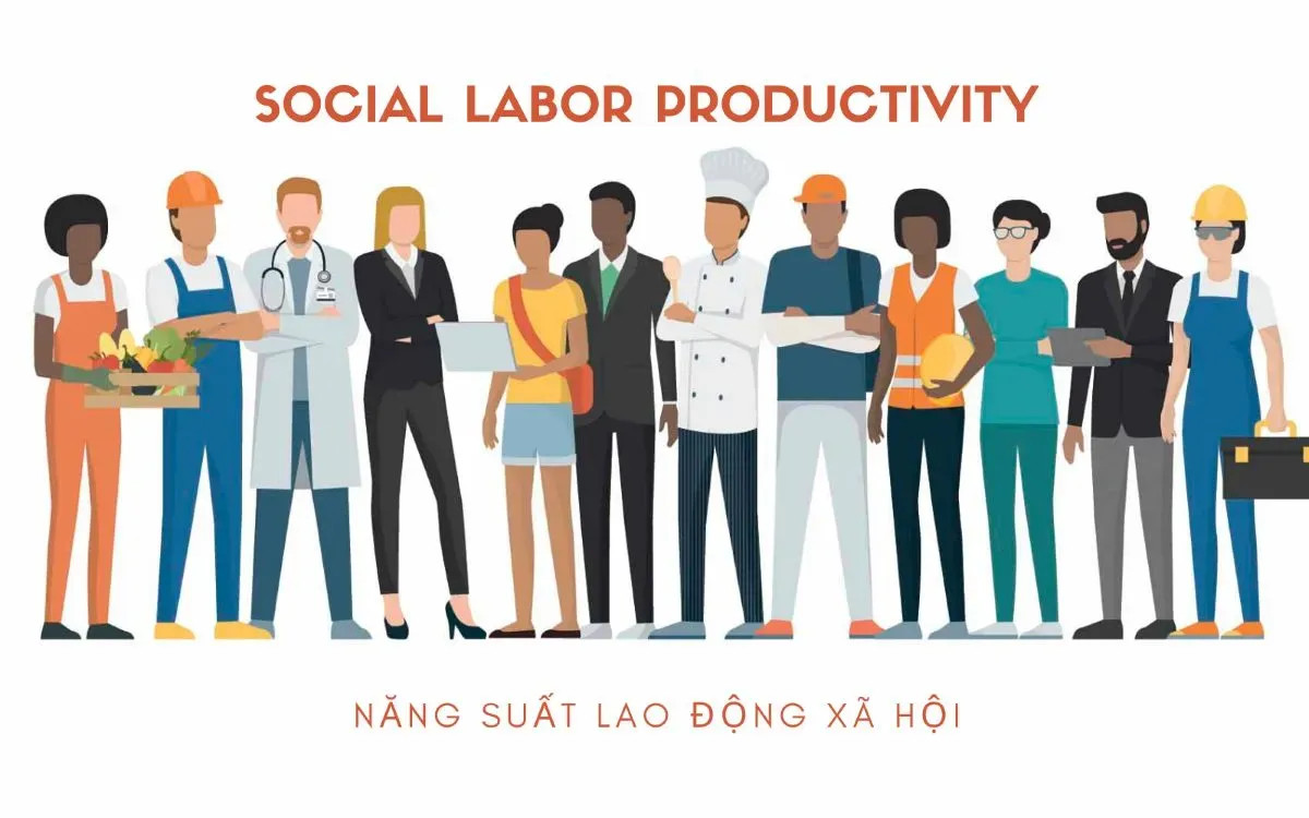 Một nhóm người đang làm việc, minh họa sự ảnh hưởng của năng suất lao động trong công thức tính lượng giá trị.