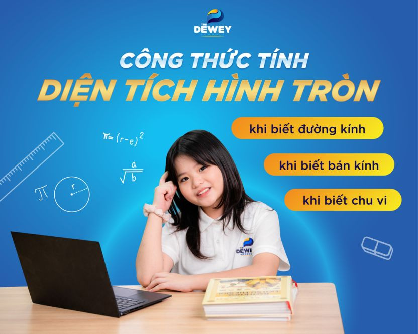 phương pháp tính chu vi hình tròn từ các thông số khác nhau