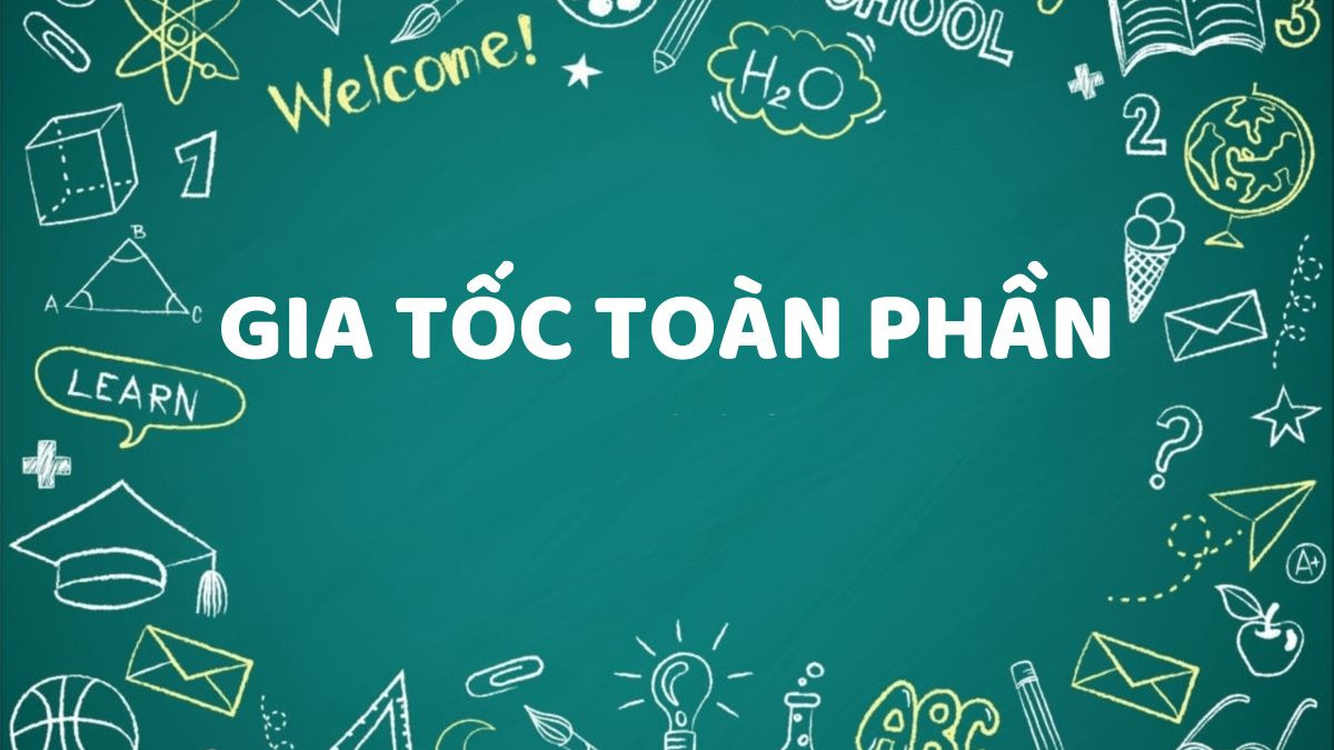 Sơ đồ tổng hợp gia tốc toàn phần từ các thành phần