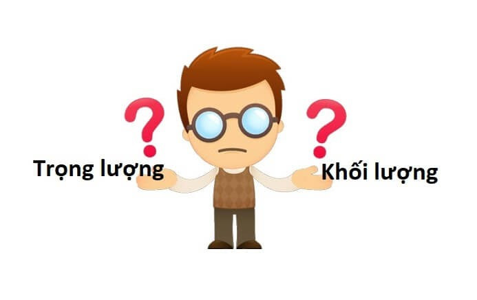 So sánh sự khác biệt giữa trọng lượng và khối lượng qua hình ảnh cân thăng bằng