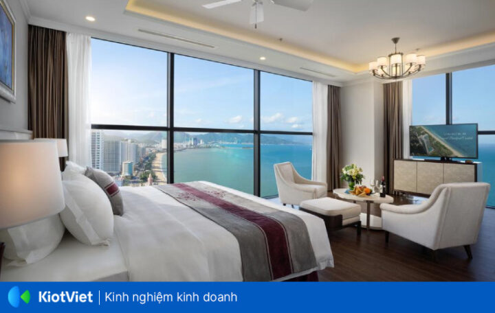 Tầm nhìn đẹp là yếu tố quan trọng trong việc xác định giá thuê phòng khách sạn