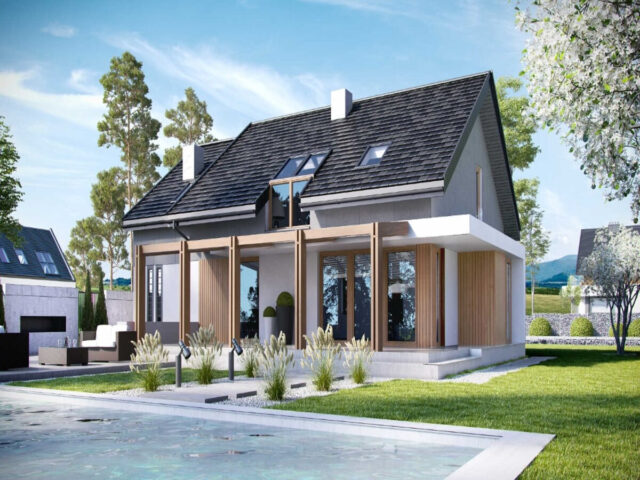 Thiết kế mái ngói đẹp với độ dốc hợp lý, tối ưu công thức tính độ dốc mái ngói