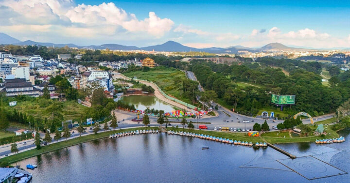 Toàn cảnh thành phố Đà Lạt mộng mơ, trung tâm hành chính tương lai của diện tích tỉnh Lâm Đồng hợp nhất