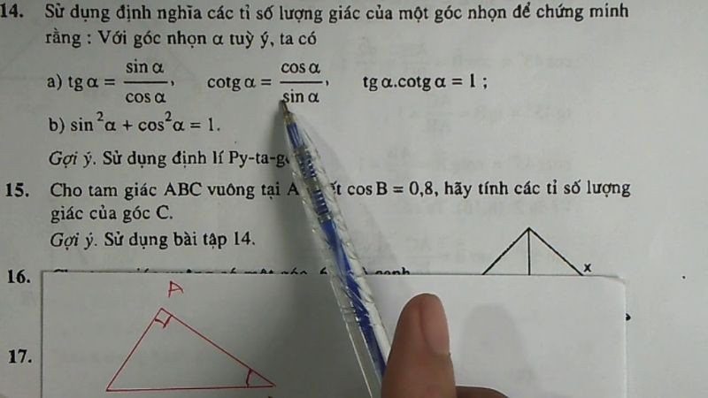 Ứng dụng của lượng giác trong các bài toán toán học