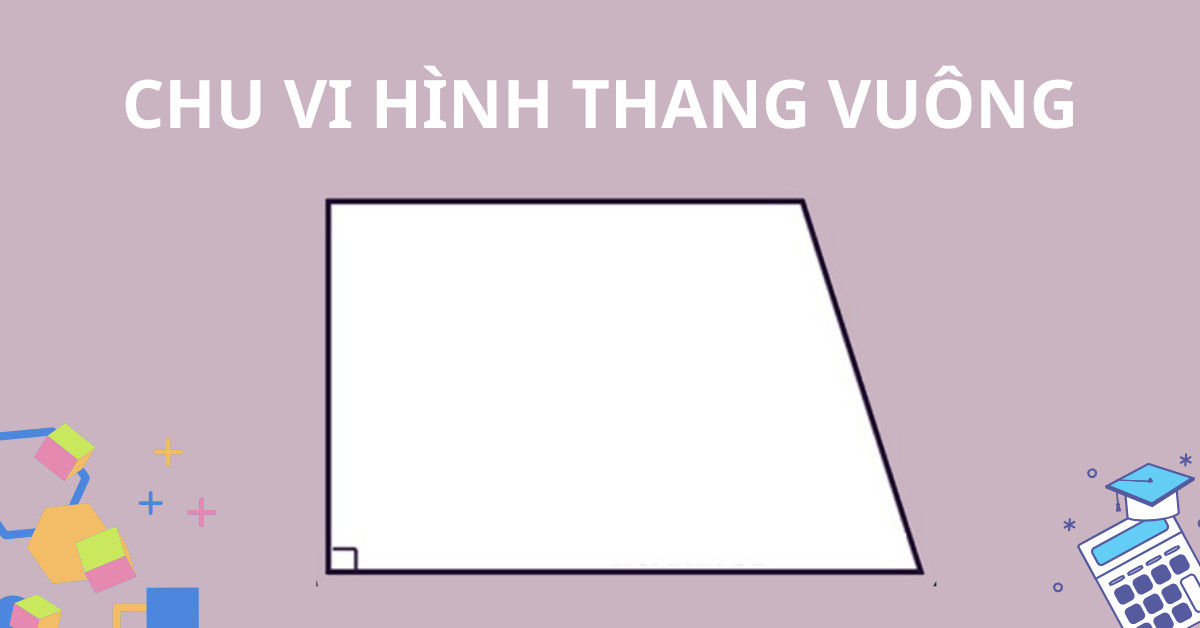 Ví dụ thực tế về hình thang cân và các kích thước