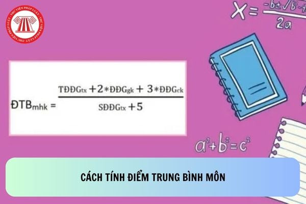 Ý nghĩa của việc nắm vững công thức tính điểm trung bình môn