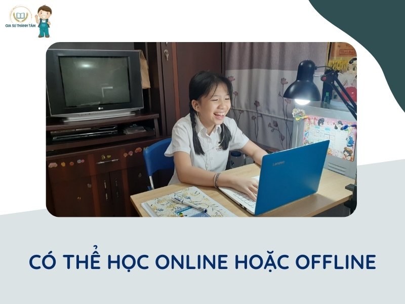 Có thể học online hay offline Có thể học online hay offline