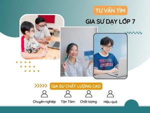 Tìm Gia Sư Lớp 7 Dạy Toán, Tiếng Anh & KHTN- Giasuthanhtam.com