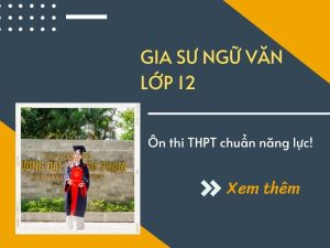 [2024] Gia Sư Văn Lớp 12, Luyện Thi THPT Chuẩn Mục Tiêu