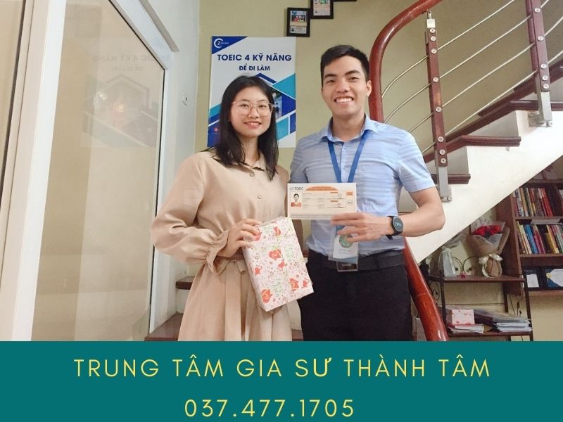 Học viên Toeic của trung tâm gia sư Thành Tâm Học viên Toeic của trung tâm gia sư Thành Tâm